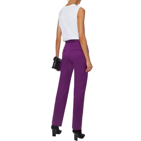 Helmut Lang purple ultra violet straight leg trouser pants - Picture 6 of 10
